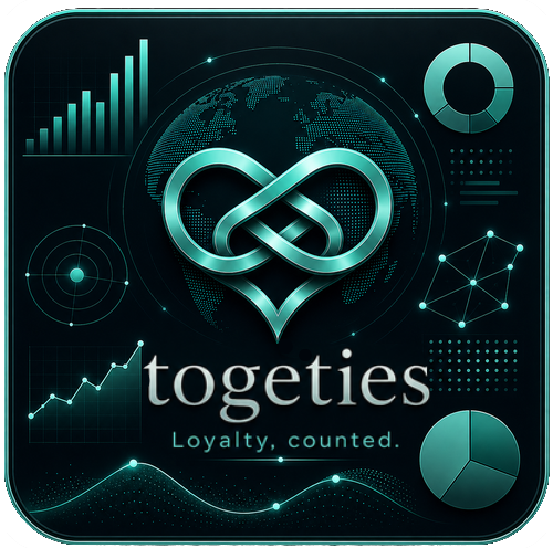 Togeties — Loyalty, counted.